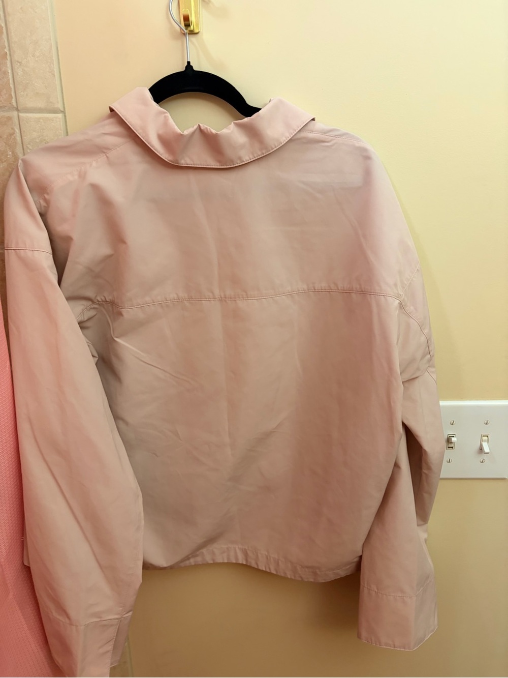Uniqlo Pale Pink Trench Jacket